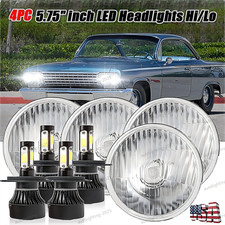 4pcs For-chevy Impala Bel Air 1962-1975 5.75 5-34-led-headlights-hilo Beam 4pcs For-chevy Impala Bel Air 1962-1975 5.75 5-34-led-headlights-hilo Beam