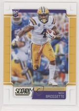 2019 Score Rookies Gold Nick Brossette #419 0t2