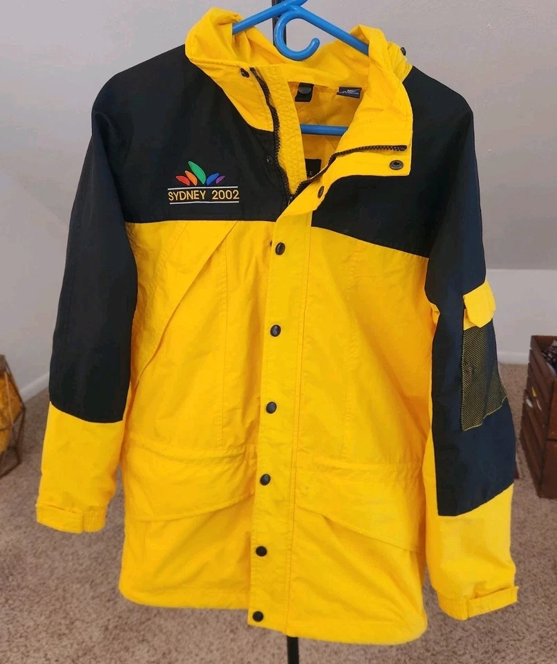 Team Colorado Sydney 2002 Vantage Ski Jacket - Yellow & Black - Size Large - Image 2 of 4