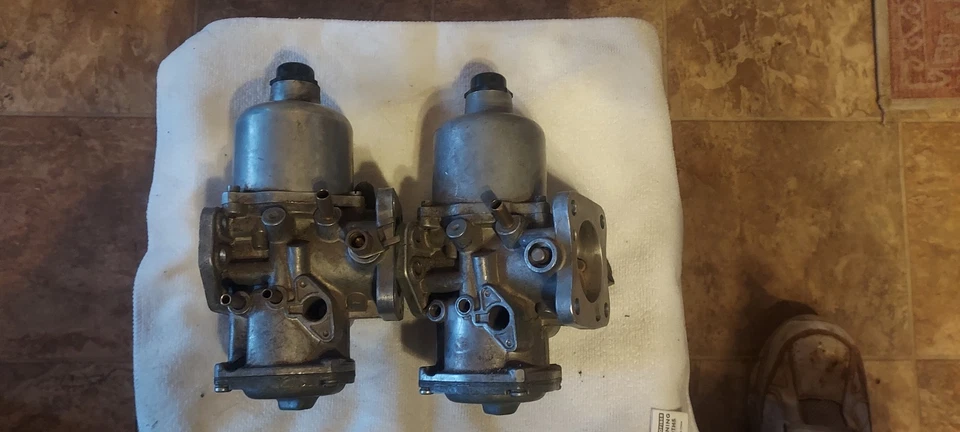 Juego de carburador Jaguar Euro XJ6 4,2 L DOHC SU HIF7 1,875" FZX1252 + carrocería de repuesto Foto 2 de 4