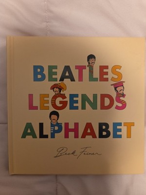 Beatles Legends Alphabet Book Beck Feiner Sealed Beatles NWOT 