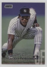 2018 Topps Stadium Club Rickey Henderson #161 HOF 05ye