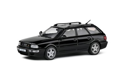 Audi RS2 Avant Kombi 1995 schwarz Modellauto 1:43 Solido