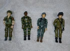 FOUR GI JOE FIGURES - From the 80s!