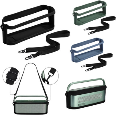 Für Soundcore Motion X600 Bluetooth-Lautsprecher Silikonhülle Schultertasche
