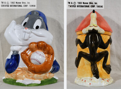 Lonney Tunes Warner Bros Cookie Jar -- CHOICE CLICK SELECT TO VIEW LIST OF ITEMS