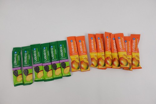 Liquid I.V. Hydration Multiplier - Mango Passion Fruit & Blackberry Peach 15 ct