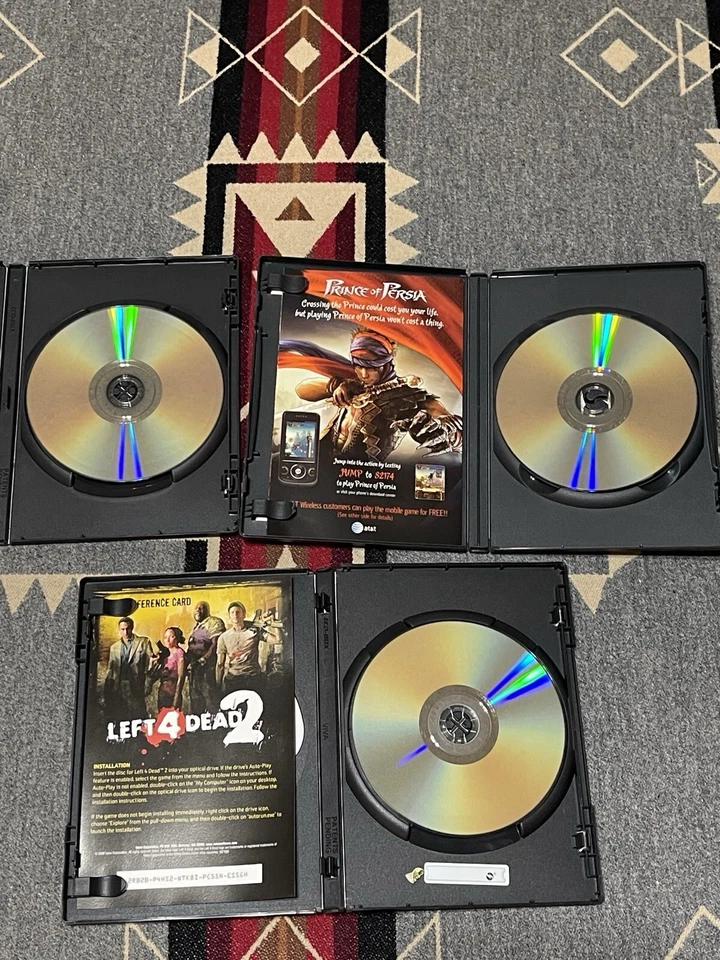 PC Games Lot (3) COD Black Ops, Left 4 Dead 2, Prince of Persia  - Image 3 of 4