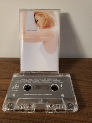 Madonna Something To Remember Cassette Tape  1995