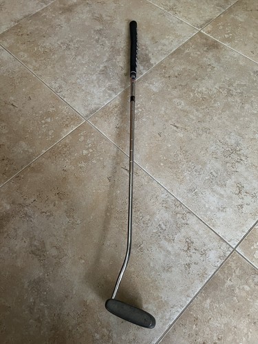 Slotline FS1 Putter Left Handed Original Grip 34.5” w/ Leather Cover - Picture 5 of 8