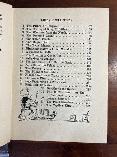 Vintage L Frank Baum Rinkitink in Oz Reilly und Lee 1914 Hardcover Buch - Bild 11 von 14