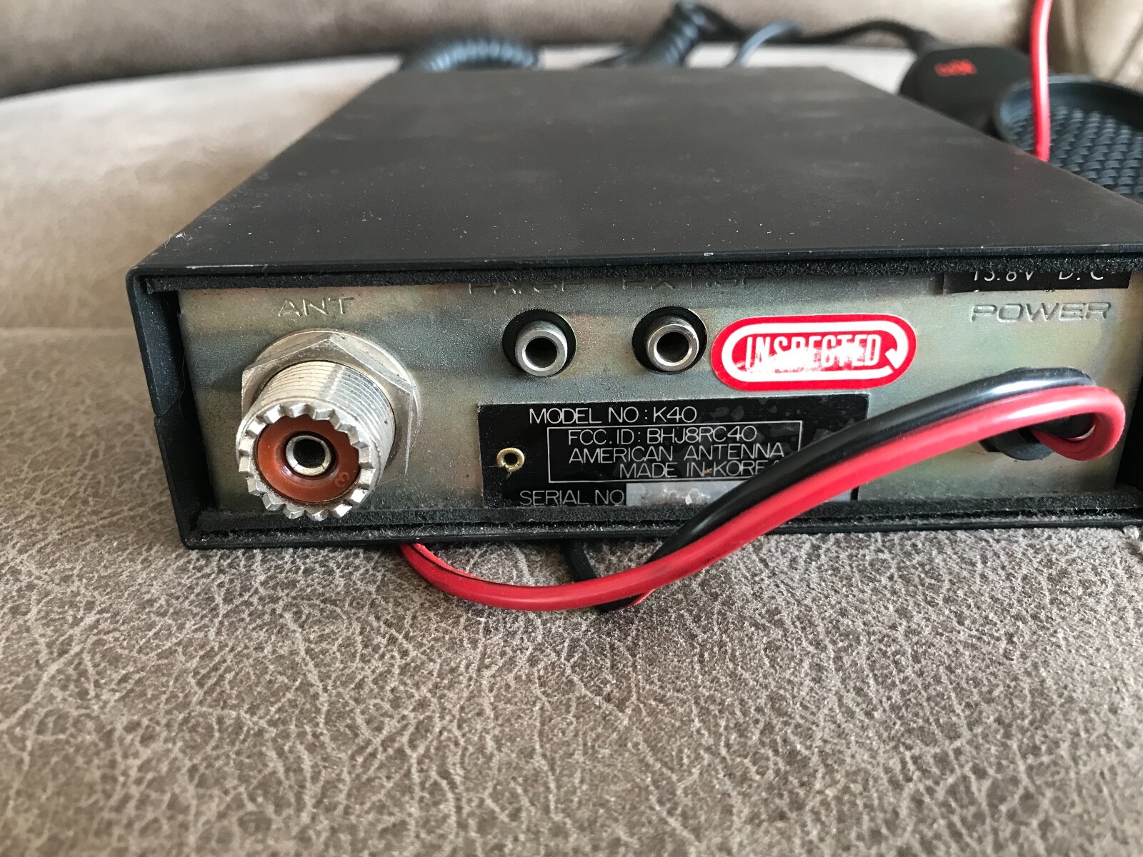 Vintage K40 CB Radio American Antenna Korea Untested eBay