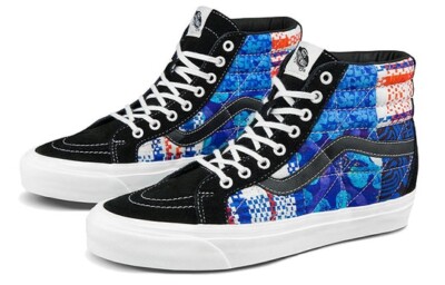 Vans x SpongeBob Sk8-Hi 38 Dx PW Sandy Liang Patchwork Mens US Size 9