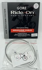 Gore RIDE-ON WHITE Low Friction Road Shift Cable/Housing Set Shimano Campagnolo