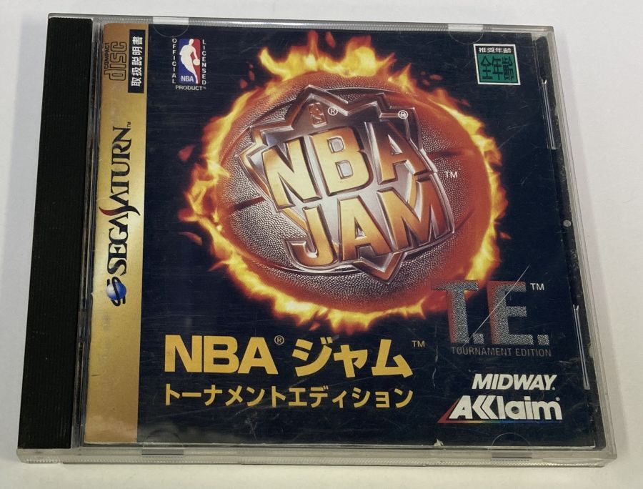 Sega Saturn SS NBA Jam Tournament Edition Japan Version w/ Box