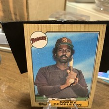 1987 Topps #325 Garry Templeton San Diego Padres Baseball Card