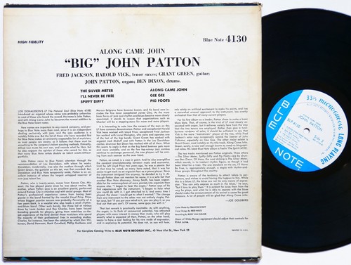 JOHN PATTON Along Came John LP BLUE NOTE BLP 4130 US 1967 RVG MONO Grant Green - Picture 2 of 8