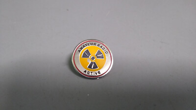 Amateur Radio Active (C 2009) Color Lapel Pin