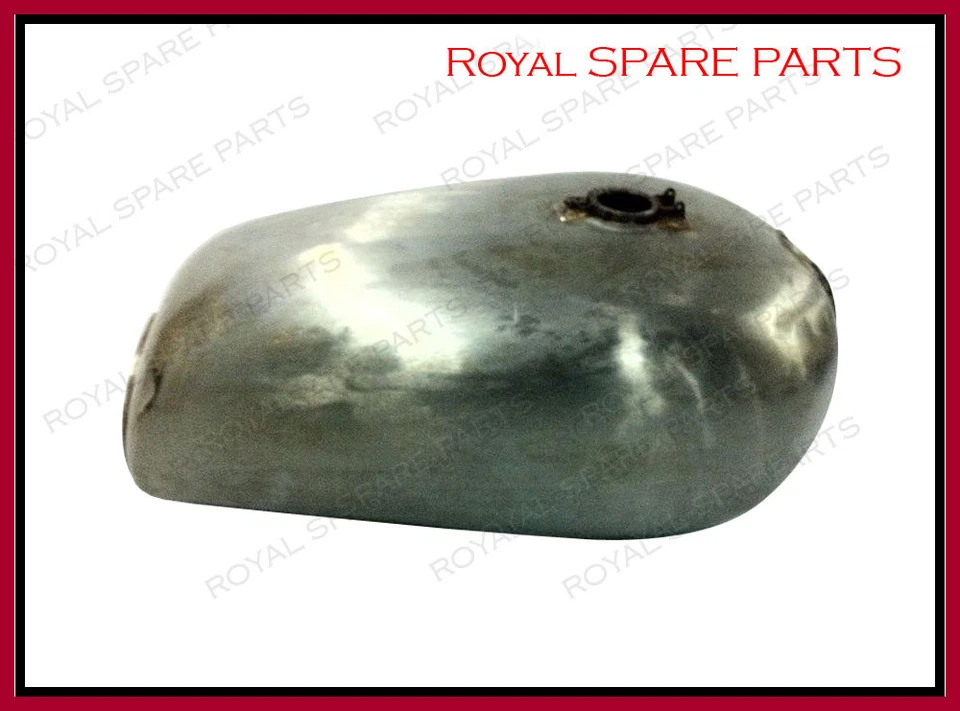 Yamaha RD350 R5 Fuel Gas Petrol Tank Raw Steel 1970 - Imagem 2 de 4