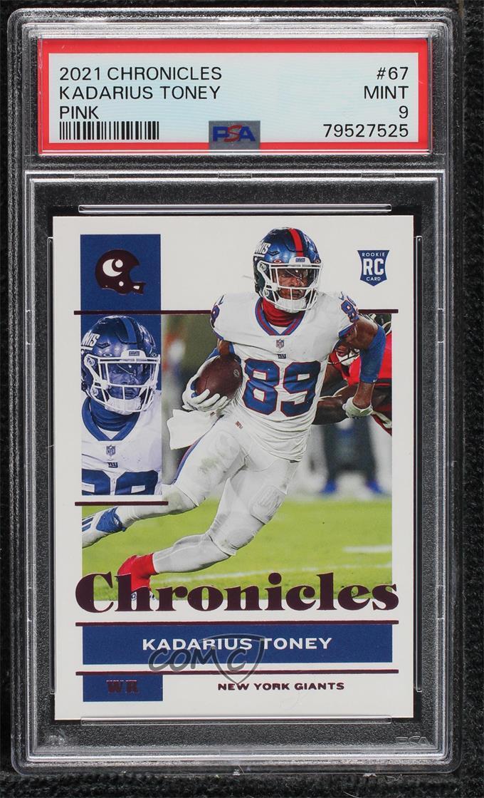 Kadarius Toney Panini Chronicles #67 Pink