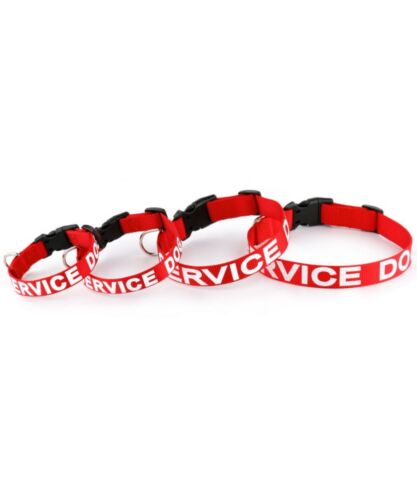 Service Dog Collar - Collier de soutien ESA harnais pour animaux TOUT ACCÈS CANIN - Photo 1 sur 10