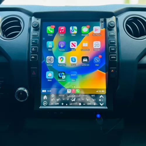 4+64G Tesla Style Carplay Android Car Stereo Gps Radio For Toyota