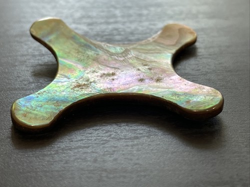 Antique Abalone Shell Sewing Spool - Picture 5 of 5