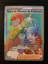 Carte Pokémon : Soins de l'Eleveur de Pokémon 195/189 Ténèbres Embrasées FR NEUF