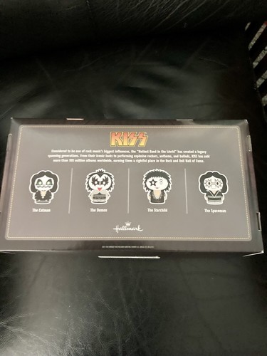 Kiss Rock Band gruppo peluche Itty Bittys Hallmark Gene Ace Paul Peter set di 4 - Foto 7 di 9