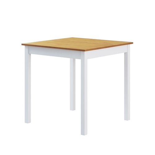 Solid Wood Classic Honey Dining Table and 2 Chairs Kitchen Dining Room Furniture - Picture 6 of 8