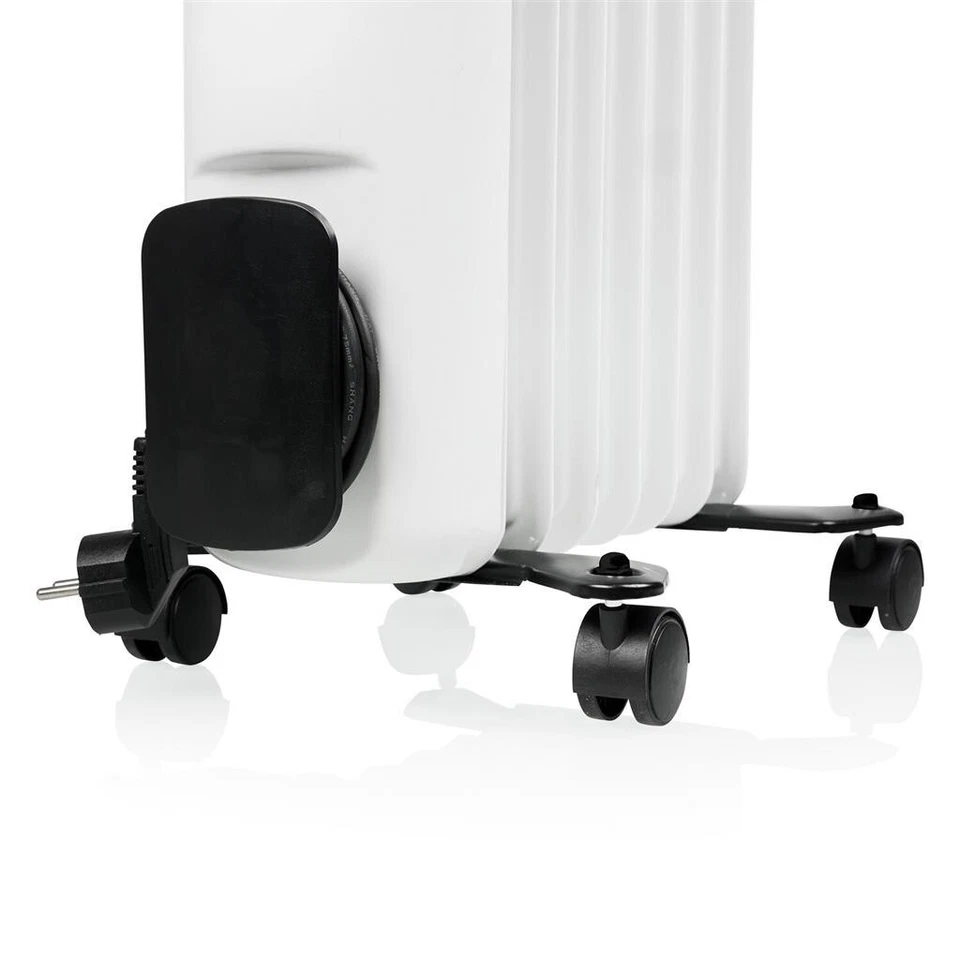 Stufa Radiatore Olio Elettrica Tristar KA-5177 1500 W a 7 Elementi Bianco - Immagine 2 di 4