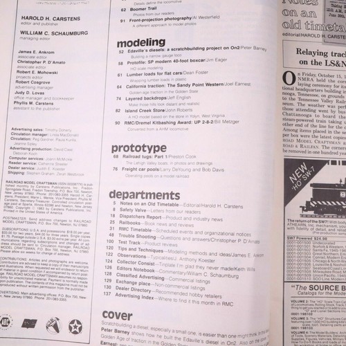 Model Railroader Magazine August 1965 DD-40: EMD's Newest Diesel Locomotive - Picture 7 of 11