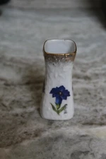 Vintage Cottier Freres Porcelain 3 3/8" Vase, Switzerland #208, Marked Villers