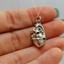 thumbnail 3 - 3D Anatomical Human Heart Charm Necklace - 925 Sterling Silver - Love Lifelike