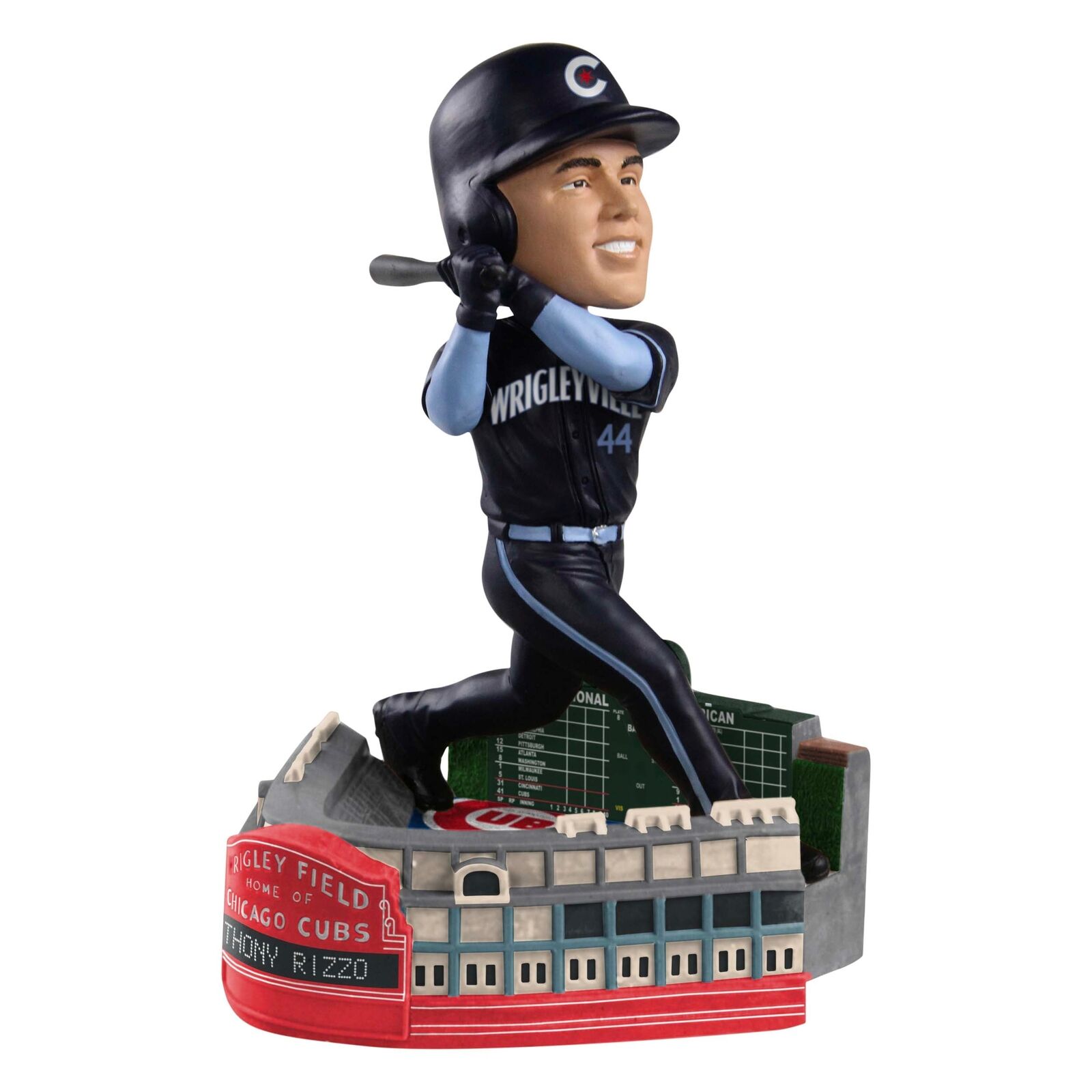 Anthony Rizzo Chicago Cubs City Connect Bobblehead MLB Baseball Wrigley  Field