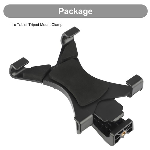 Tripod Mount Holder Bracket 1/4" Thread Adapter For 7"12" Tablet iPad