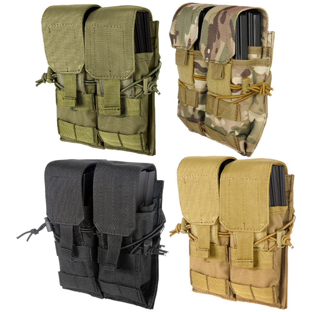 Lancer Tactical Double Airsoft Rifle Magazine MOLLE Modular Pouch CA-358-image