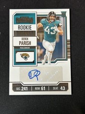 2023 Panini Contenders - Rookie Ticket #179 Derek Parish (AU, RC)