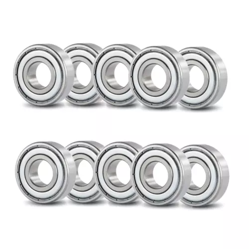 10x 606-ZZ Shielded Ball Bearings
