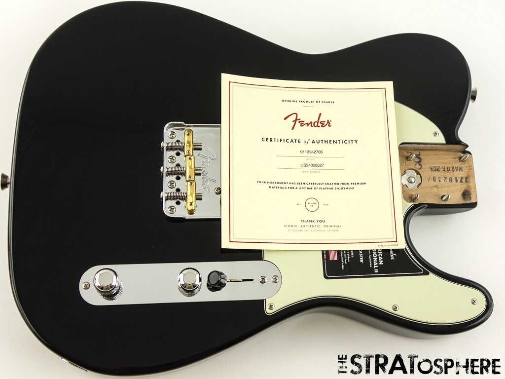 Fender American Professional II Telecaster LOADED BODY, Tele