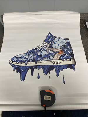 YGYT Shoe Canvas Wall Art 24x32