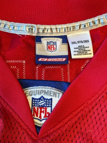 Vintage Reebok New York Giants Plaxico Burress NFL rot alternatives Trikot Herren 3XL - Bild 8 von 13