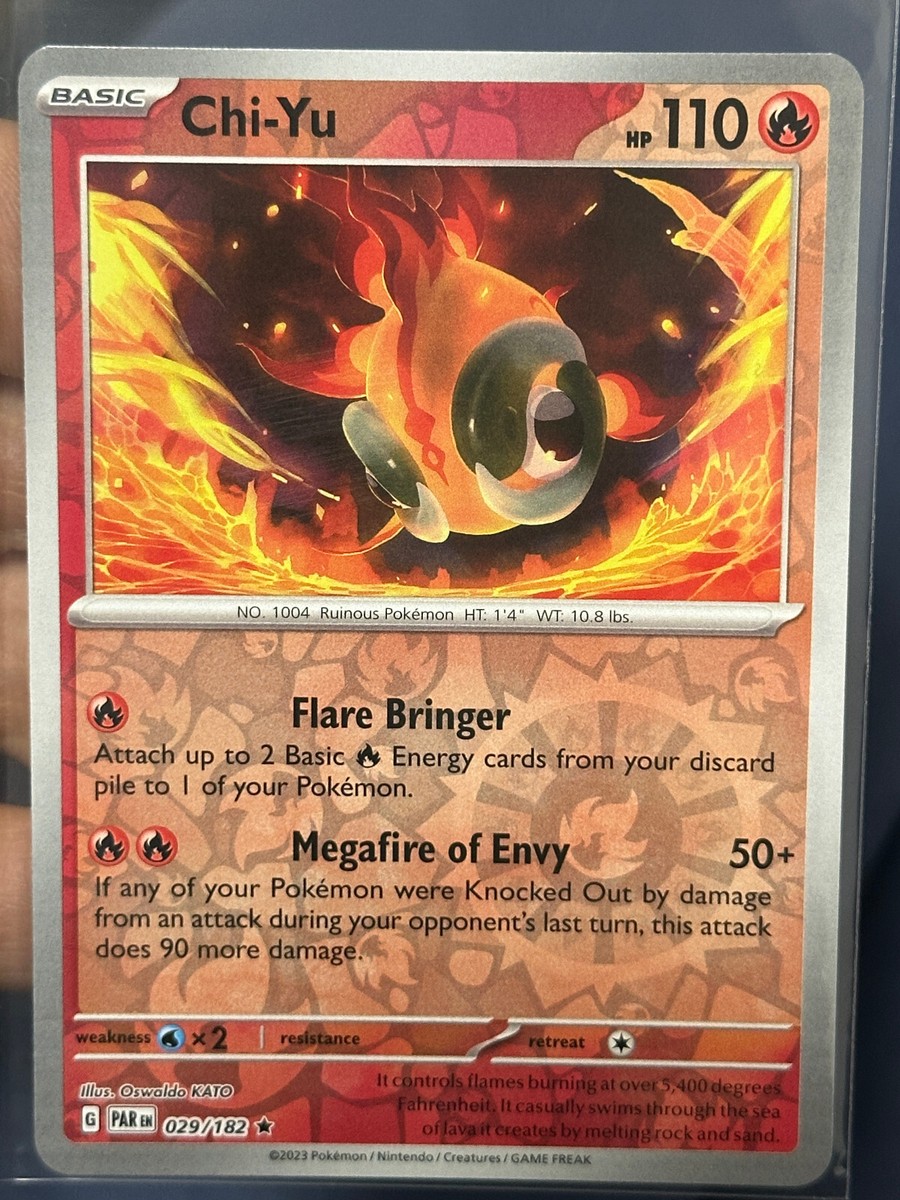 Pokemon SV4 Paradox Rift NM YouPICK! 1-266 Reverse Holo RH ex IR