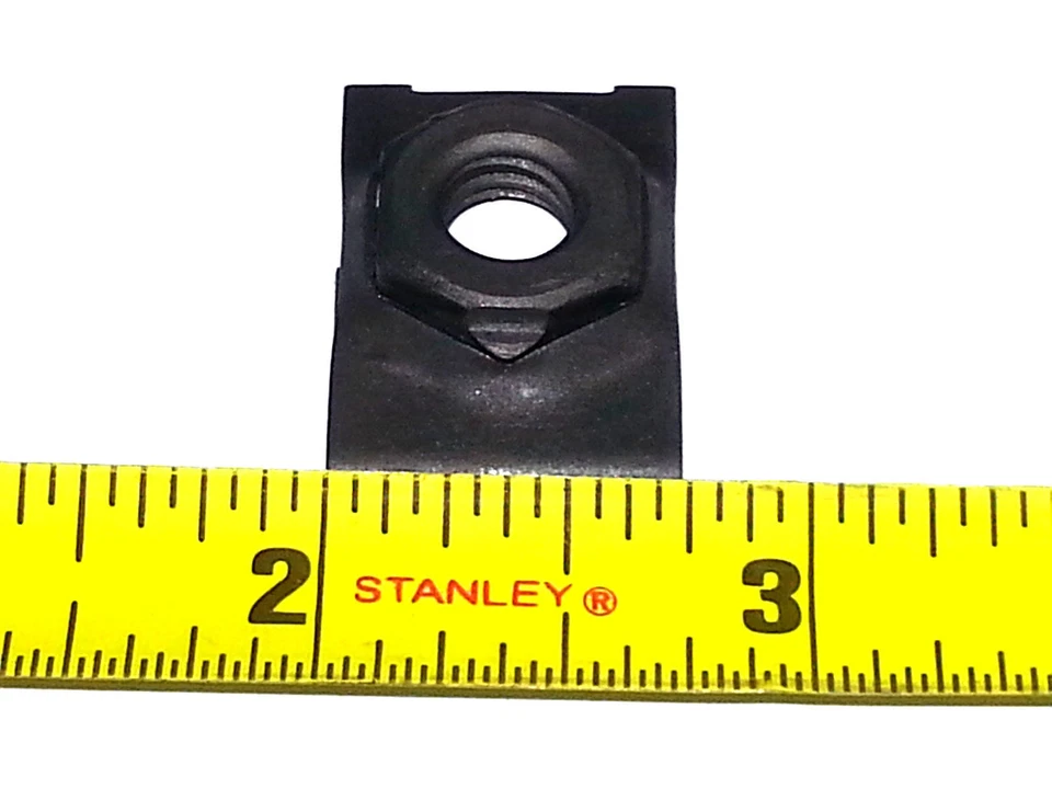 Marco de perno para guardabarros Ford Lincoln Mercury correcto de fábrica 5/16-18 tuercas de jaula 10p G Foto 3 de 4