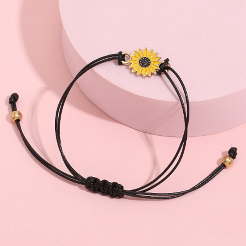 Snyvpra Bauchkette Gold 2-teilig - Sonnenblumen-Design Für Partys & Hochzeiten