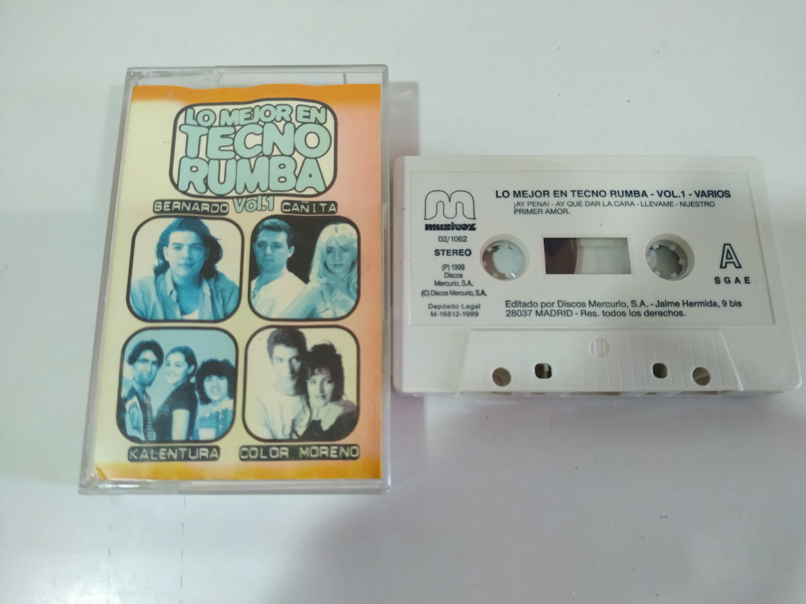 The Best in Techno Rumba Heat Bernardo - Tape Cassette - 2T