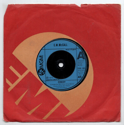 (N880) CW McCall, Convoy - 1975 - 7'' vinyl