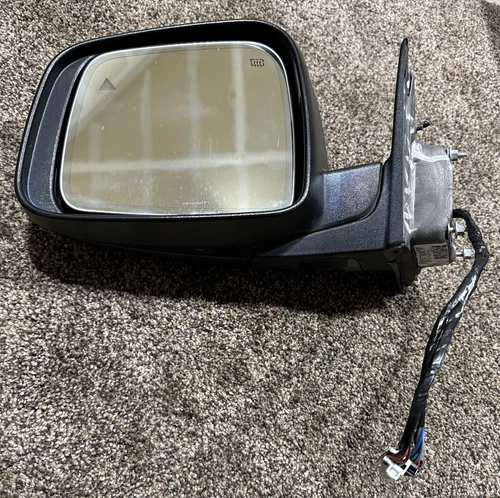 11-22 Grand Cherokee Chrome Driver LH Power Door Mirror Heated Glass Blind Spot