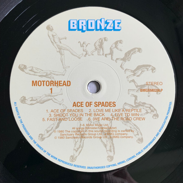 Motörhead - Ace Of Spades (LP, Album, RE, 180) | eBay