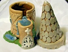 MINIATURE CHURCH OR HOSPITAL OOAK Polymer doll mini trinket box castle medieval